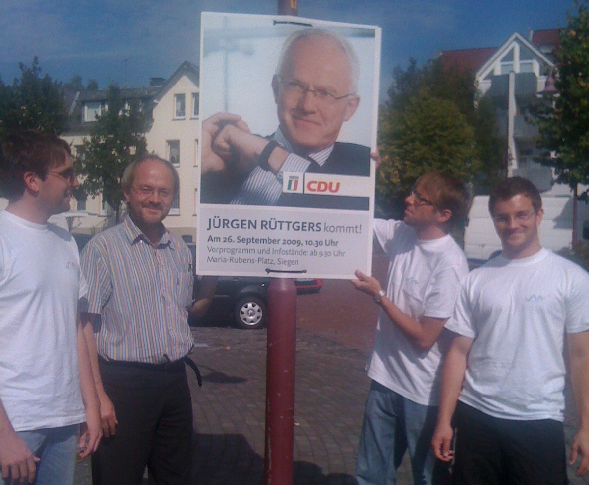 Rüttgers kommt Rüttgers kommt
